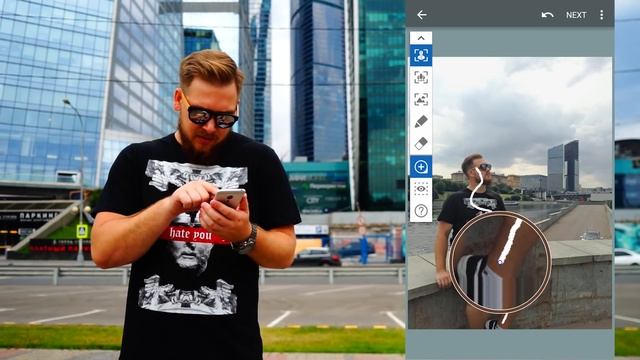 Как сделать размытый фон? смотреть онлайн
