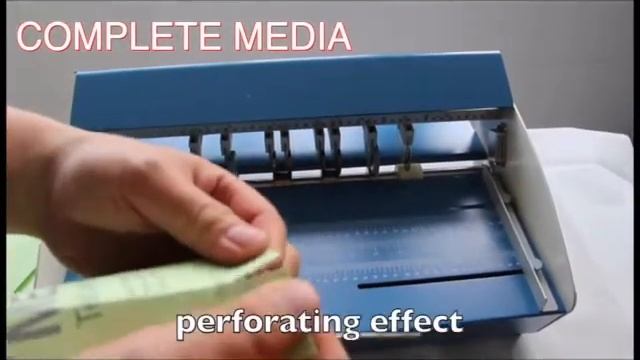 470A Creasing and Perforation Machine смотреть онлайн