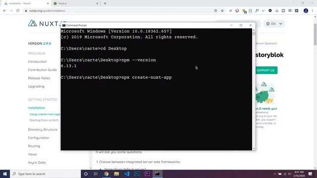 Installing and Setting Up Nuxtjs | Static-Generated Sites with Nuxtjs Ep. #2 смотреть онлайн