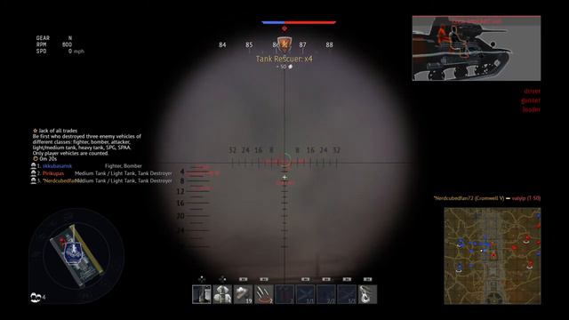 War Thunder | Cromwell Gameplay смотреть онлайн