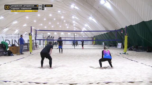 Финал: Дроздовский / Дроздовская VS Кудачкин / Ковальская | MIXT LIGHT B - 03.01.2024 смотреть онлайн