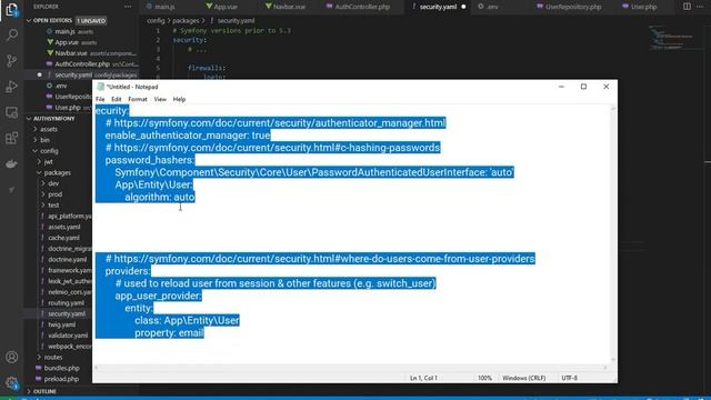 6. Como configurar JWT (Json Web Token Bundle) en un proyecto symfony смотреть онлайн