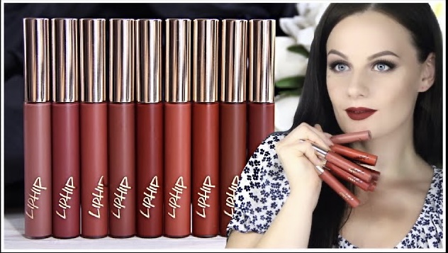 НОВИНКА! Помады LIPHIP! ВСЕ ОТТЕНКИ НА ГУБАХ|СВОТЧ ВИДЕО для тех, кто ищет идеальную помаду! смотреть онлайн