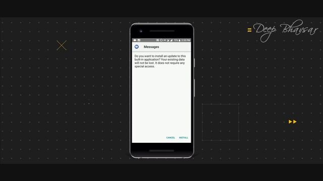 Modernize Android Messages - Dark Mode | Material design 2.0 смотреть онлайн