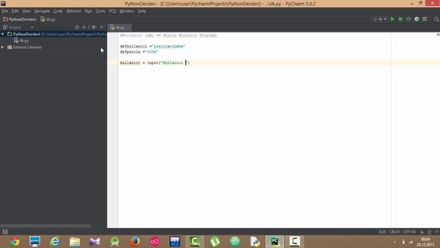 python3 dersleri 10 if elif else ornek program смотреть онлайн