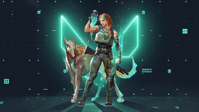 Агент Скай Валорант | Agent Skye and Dog Valorant Game - Живые Обои смотреть онлайн