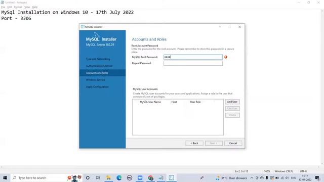 Installing MySql on Windows 10 смотреть онлайн