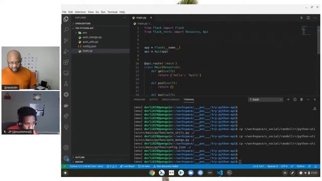 An pale de Python / Fè API ak Python смотреть онлайн