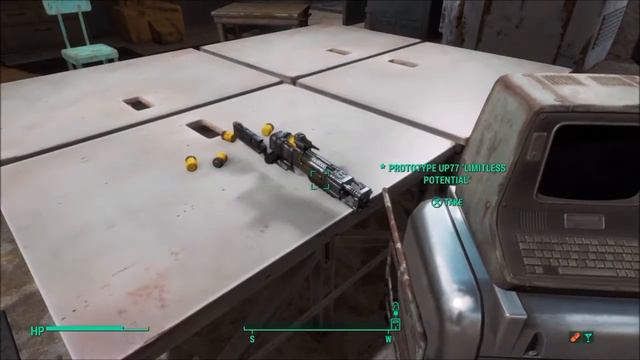 fallout 4 (Rare Weapon Guide)"Limitless Potential" Prototype UP77 смотреть онлайн