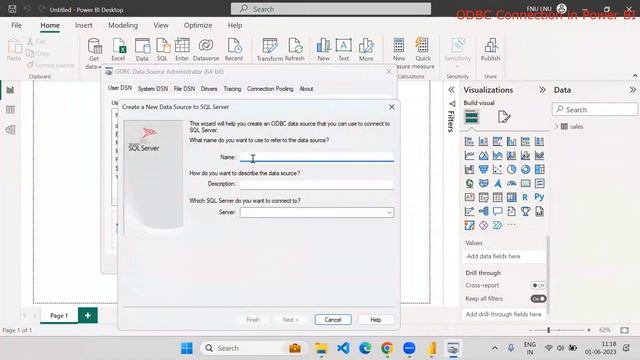 PBI 2.3: Power BI connects to Database using ODBC (Open Database Connection) || MYSQL || SQL Server смотреть онлайн