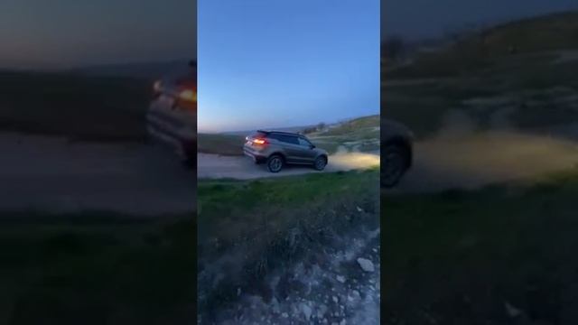 Задний ход в гору на Джили Атлас смотреть онлайн