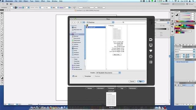 PDF Editing / Missing Fonts - (1) Convert text via Adobe Illustrator смотреть онлайн