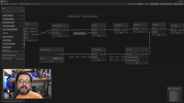 Wet Shader Graph tutorial for Unity смотреть онлайн
