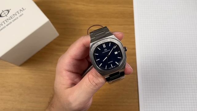 МОДНЫЙ Continental с интегрированным браслетом / SWISS MADE