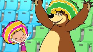 Маша и Медведь. Видеоклипы. Веселый карнавал