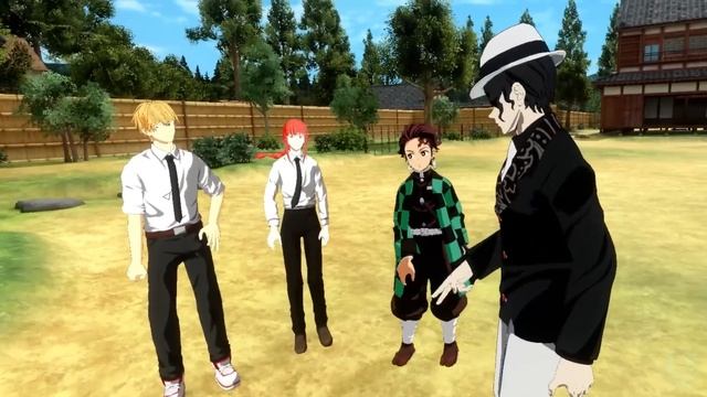Tanjiro Meets Chainsaw Man! (Demon Slayer VR) смотреть онлайн