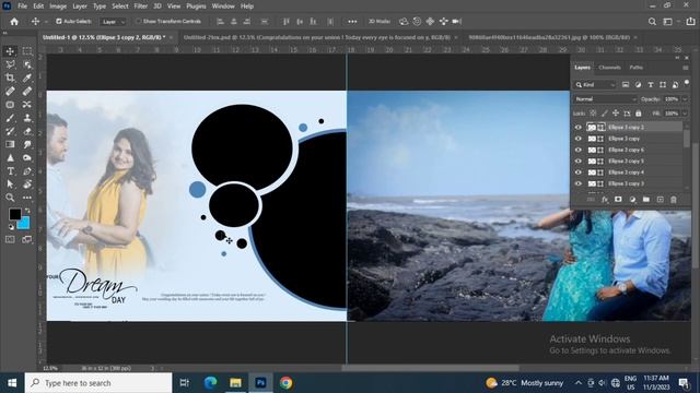 Wedding Album Design in Photoshop Tutorial || वेडिंग एल्बम डिजाइन कैसे सीखे || फोटोशॉप смотреть онлайн