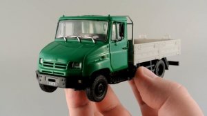 ЗиЛ-5301 Бычок || Автолегенды СССР Грузовики №37 || Обзор масштабной модели 1:43