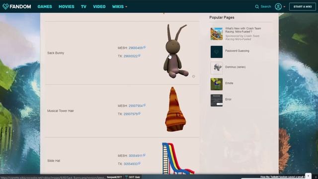 You won't believe some of these deleted roblox items! смотреть онлайн