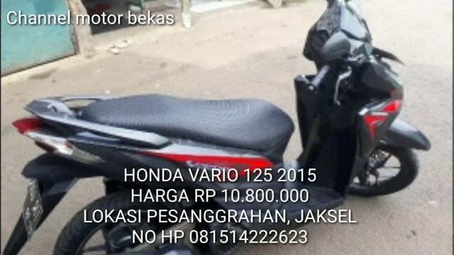HONDA VARIO 125 2015 SEKEN UPDATE HARGA MOTOR BEKAS MURAH смотреть онлайн