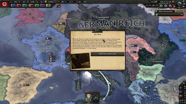 HOI4 - Fatherland Mod - Old Hitler Goes to Space! смотреть онлайн