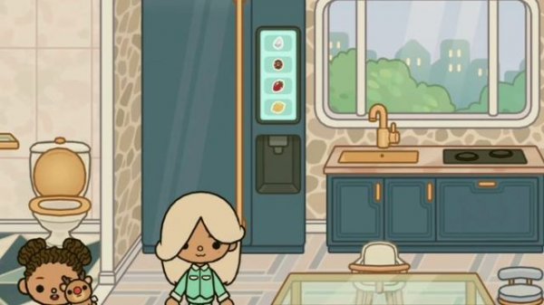 Моё утро с дочкой в токе /// комната дочки /// моё утро в токе /// тока бока /// Mango Toca