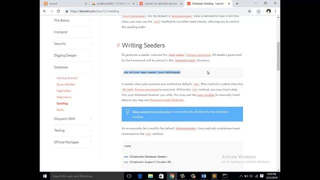 Final Year Project in Laravel Series: Lecture 2 Creating user login and signup using laravel auth. смотреть онлайн