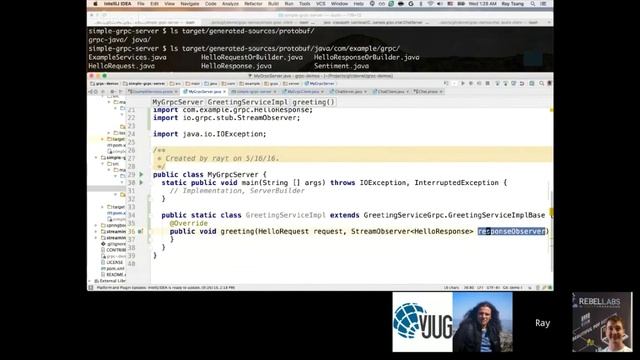 Creating efficient microservices with portable binary protocols – gRPC 101 by Ray Tsang смотреть онлайн