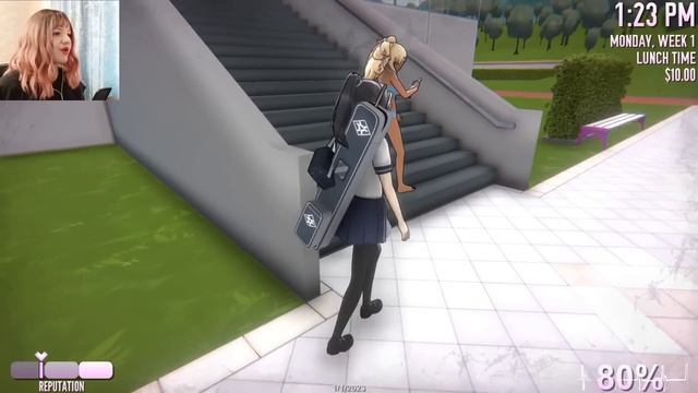 Подставы подстав, общение со зрителями и мега фейл в Яндере симулятор / Yandere Simulator