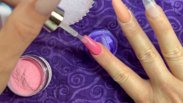 First Impressions & Demo // Cali Girl Nail Dips // Dip Powder Glitter Ombré смотреть онлайн