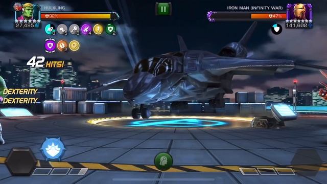 BETA - MCOC Act 8.3.6 Ironman Infinity War (IMIW) Temporary Boss using Hulkling смотреть онлайн