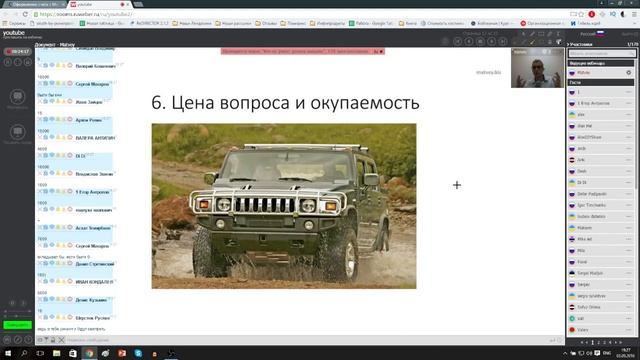 Как утопить Hummer или Ключевая ошибка новичков на Youtube