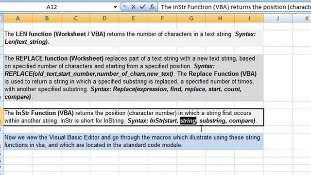 Using Excel VBA String Functions - Vba Codes To Return Odd Number Characters & Intials Of Full Name