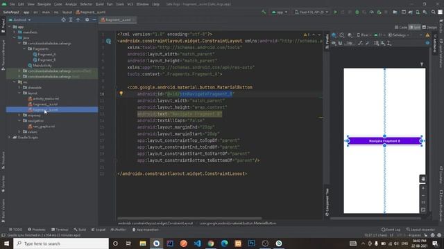 Safe Args With Navigation Components | Kotlin | Android Tutorials смотреть онлайн