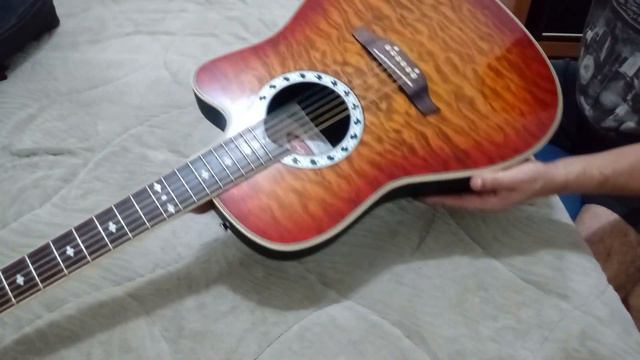 Violão Stagg A4006 - Dicas de limpeza #stagg #ovation #violão смотреть онлайн