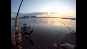 РЫБАЛКА НА КРАСНОЯРСКОМ ВОДОХРАНИЛИЩЕ.ЗАЛИВ САРАГАШ.