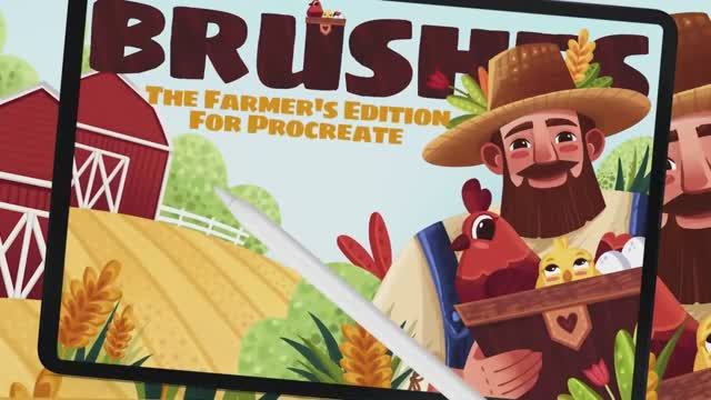 Фермерское издание для Procreate
