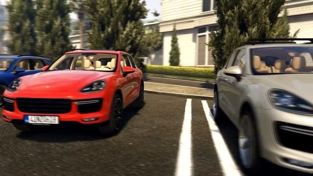 GTA V Mods - PORSCHE CAYENNE TURBO S [FR].. смотреть онлайн