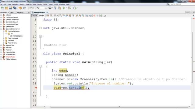 5.-Curso Java- Usando clase Scanner.-Ingresar nombre y edad por teclado. смотреть онлайн
