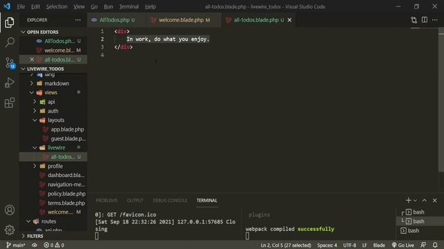 Todo List: Laravel & Livewire [Part 1] смотреть онлайн