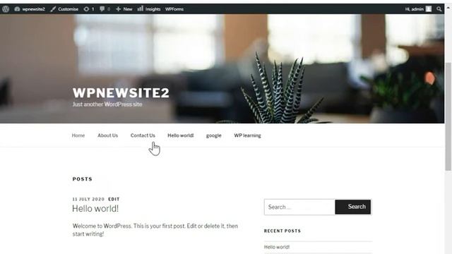 How to add Menu In WordPress Website | Create Menu In WordPress website смотреть онлайн