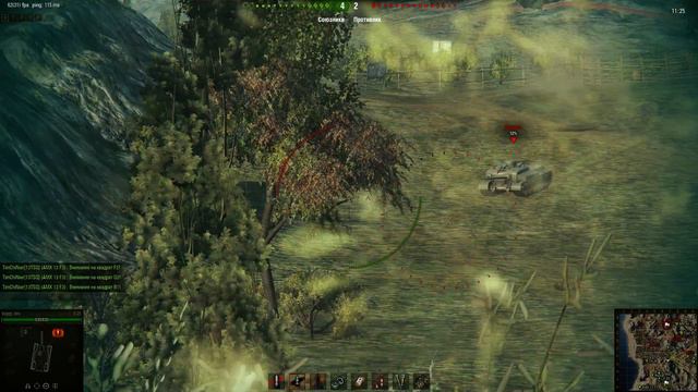 Старые карты World of Tanks ★ Южный берег ★ E 25 ★ 3061 урона смотреть онлайн