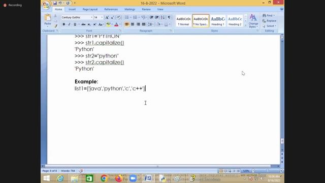 python class (16-08-2022) part -3 смотреть онлайн