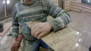 Как сделать заводские края на плитке при обрезке и подгонке