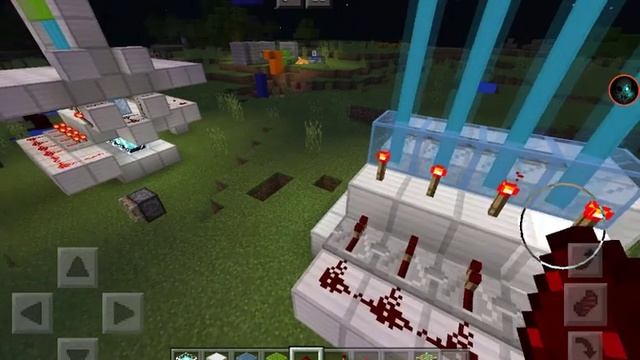 Как сделать лазерную дверь в майнкрафте ре без модов без командных блоков? Вот ответ!!!!!