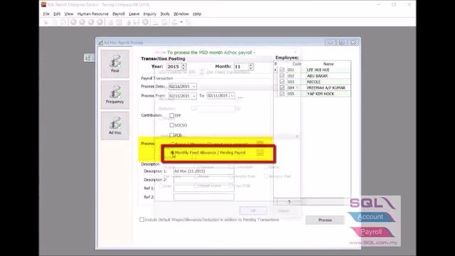 SQL Payroll - Processing Advances on salary смотреть онлайн