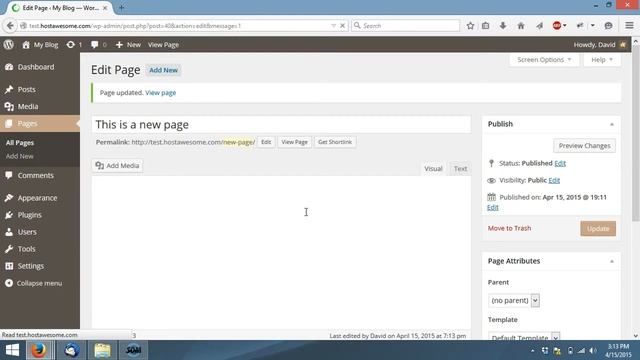Adding WordPress Posts and Pages смотреть онлайн