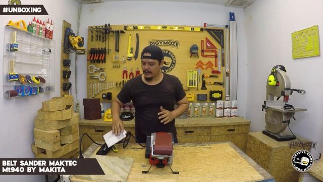 #UNBOXING 007 BELT SANDER MAKTEC MT940