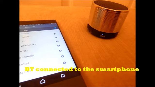Bluetooth Portable Mini Speaker 3W Driver by Lark Bird смотреть онлайн