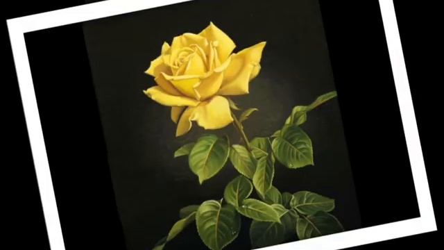 Чудесные розы немецкого художника Вольфганга Грюнберга (1909-2001) смотреть онлайн